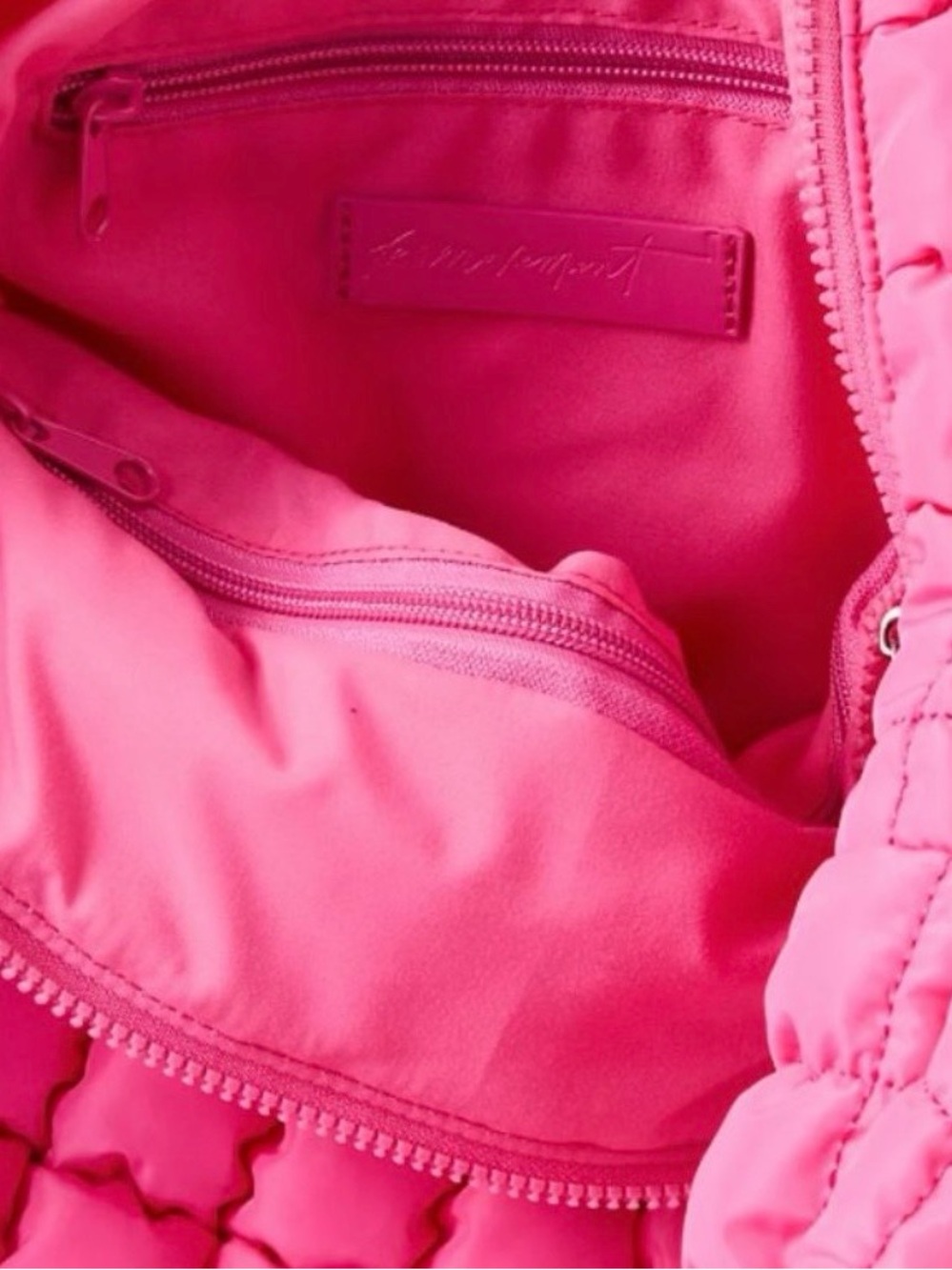 FP Movement by Free People: Quilted Carry-all In Pink Combo…NWT - Picture 5 of 7